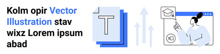 Online learning, graphic design, education, digital content, creative tools, modern communication....