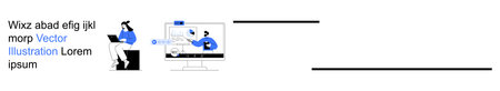 Remote work, online meetings, digital learning, technology communication, distance education,...