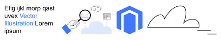 Cloud computing, data analysis, cybersecurity, data storage, artificial intelligence, network...