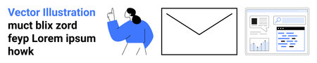 Email marketing, business communication, data analysis, digital correspondence, user interaction,...