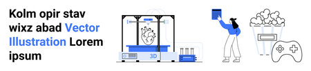 Technological innovation, 3D design, digital art, media applications, gaming, entertainment...