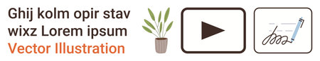 Digital navigation, user interface, education technology, document signing, online media, decorative...