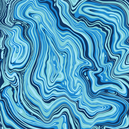 Abstract liquid marble texture in pale pastel colors. Vector illustrationのイラスト素材