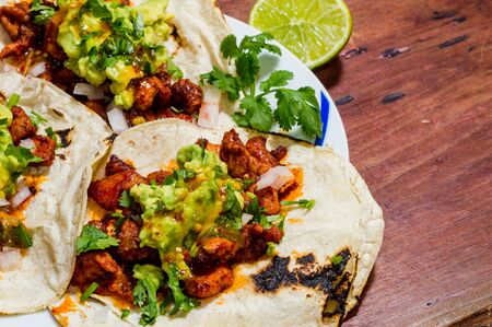 Tijuana Tacos, copy spaceの写真素材