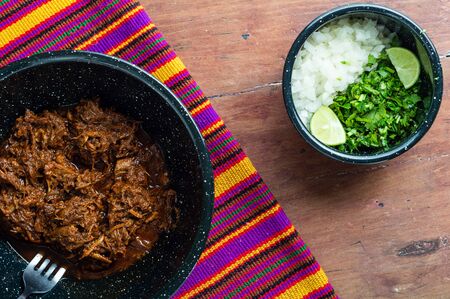 Mexican Beef Barbacoa Stew, Traditional Mexican Foodの写真素材