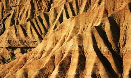 The desertic zone in the Navarra spanish regionの写真素材