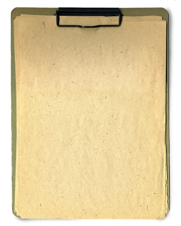 Note pad on white backgroundの写真素材