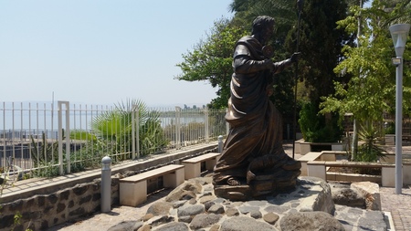 Saint Peter, Capernaumの写真素材