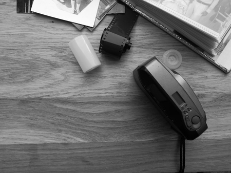 Analogic photographyの写真素材