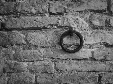 ring in the wallの写真素材