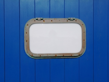 nautical windowの写真素材