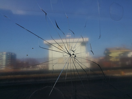 broken glass