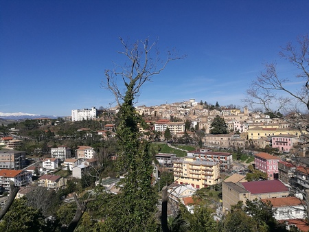 the City of pens in Abruzzoの写真素材