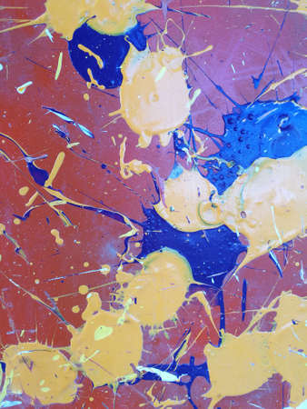 paint splatters