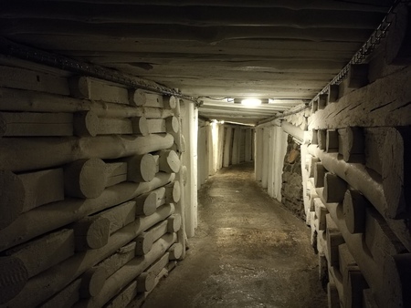 salt mine of Wieliczkaのeditorial素材