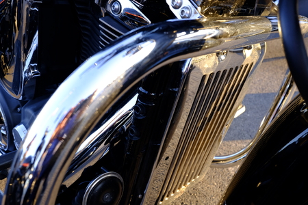 Motorcycle engineの写真素材