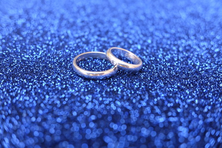 Wedding ringsの写真素材