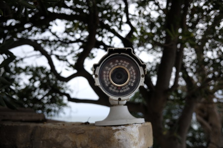 video surveillance systemの写真素材