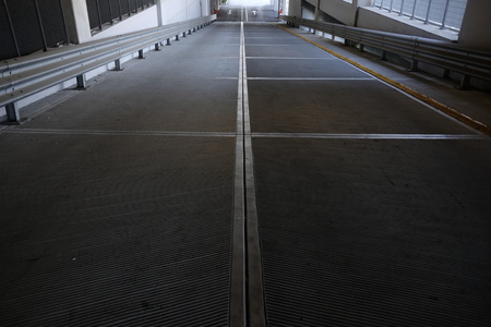 ramp access parking mallの写真素材