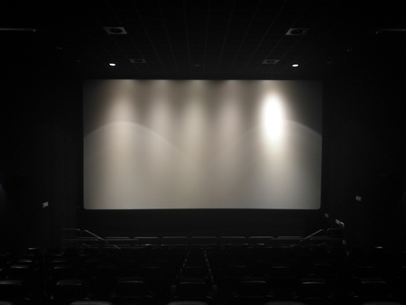 empty movieの写真素材