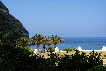 posidon gardens in Ischia in Italy