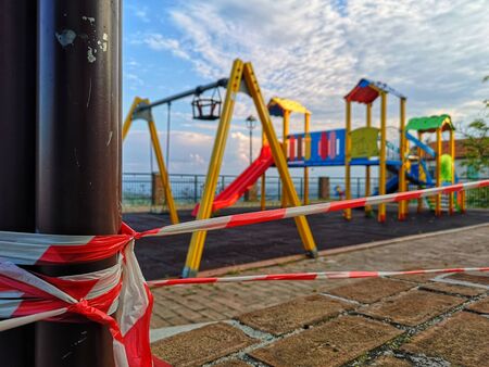 playground closed due to corona virus