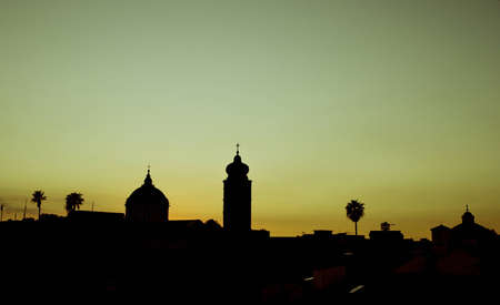 Arabian sunsetの写真素材