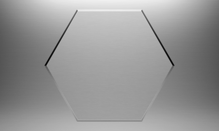 Hexagon Background - Illustrationの写真素材