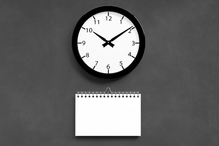 Calendar with Clock