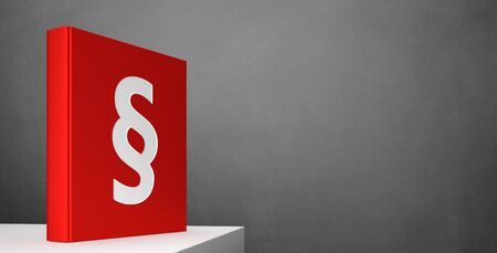 Paragraph Symbol - Illustrationの写真素材