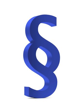 Paragraph Symbol - Illustrationの写真素材