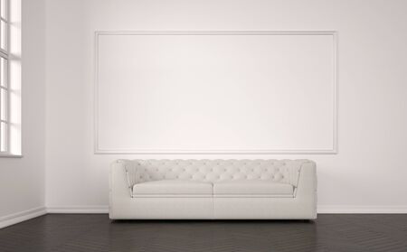 modern living room with sofa - Illustrationの写真素材