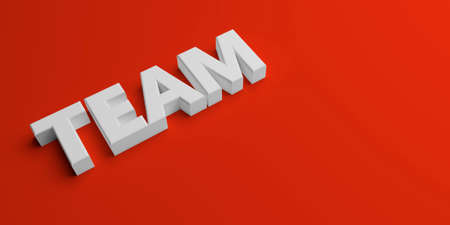 abstract business symbol as text in front of background - 3D illustration