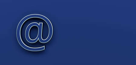 business contact icon symbol for internet as template - 3D Illustrationの写真素材