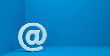 business contact icon symbol for internet as template - 3D Illustrationの写真素材