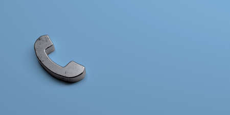 business contact icon symbol for internet as template - 3D Illustrationの写真素材