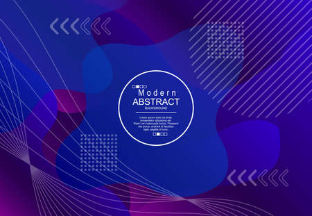 abstract background landing page design with liquid gradient shape