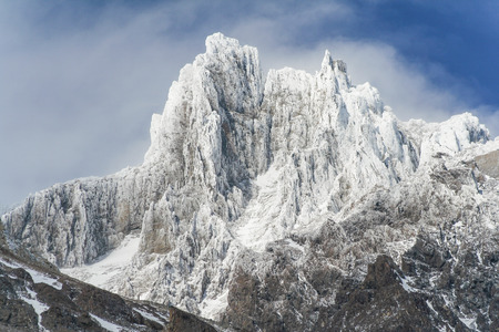 Frozen mountain - Landscapeの写真素材
