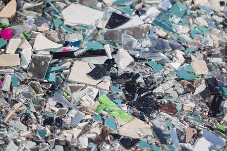 crush glassの写真素材