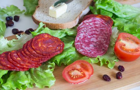 Breakfast sandwichesの写真素材