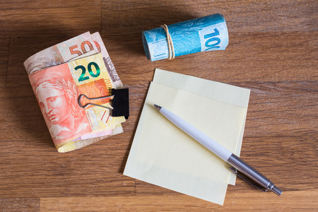 Brazil money / reaisの写真素材