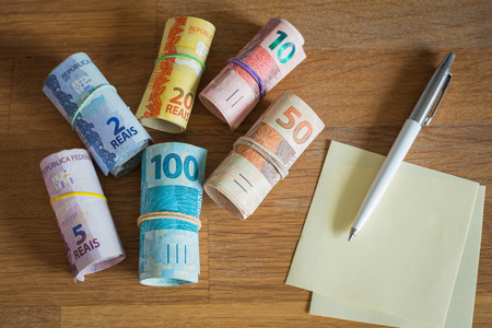 Brazil money / reaisの写真素材