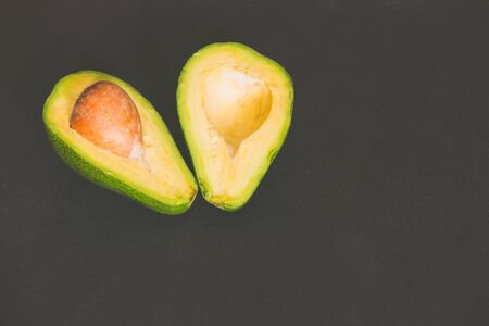 sectioned avocado