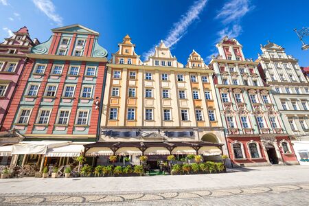 Wroclaw / historical architecture of the marketplace