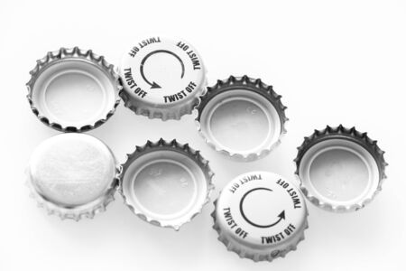 Bottle caps / recycling concept.の写真素材