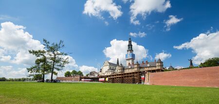 Czestochowa / view of the monastery "Jasna Gora" in Poland / place of worshipの写真素材
