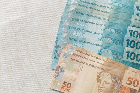 Brazilian money / reais.