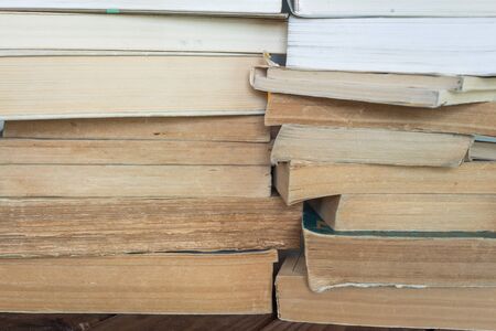 A stack of books.の写真素材