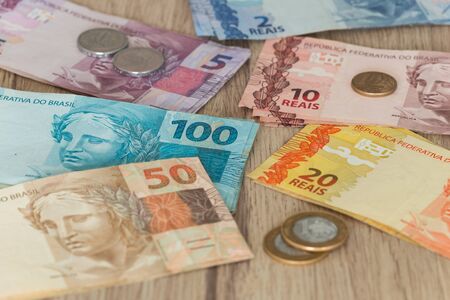Brazilian money / reaisの写真素材