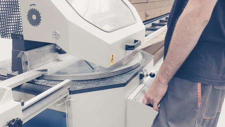 worker profiles on the aluminum profile